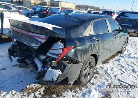 2022 Hyundai Elantra Sel from USA, damaged, VIN KMHLM4AG4NU322141